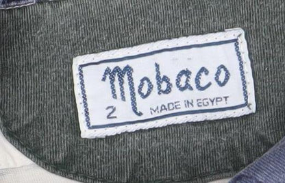 Mobaco Men's Multicoloured Striped Polo Shirt, Long Sleeve