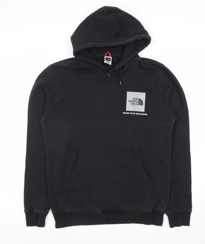 The North Face Men's Black Pullover Logo Hoodie M