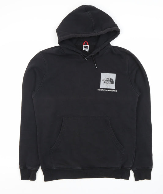 The North Face Men's Black Pullover Logo Hoodie M