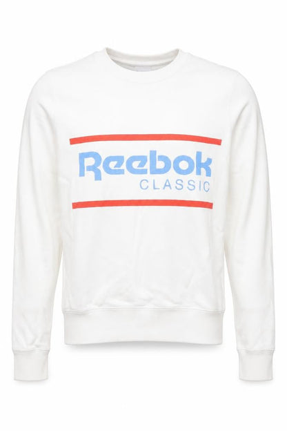 Mens UK Size XS Reebok White Pullover Sweatshirt