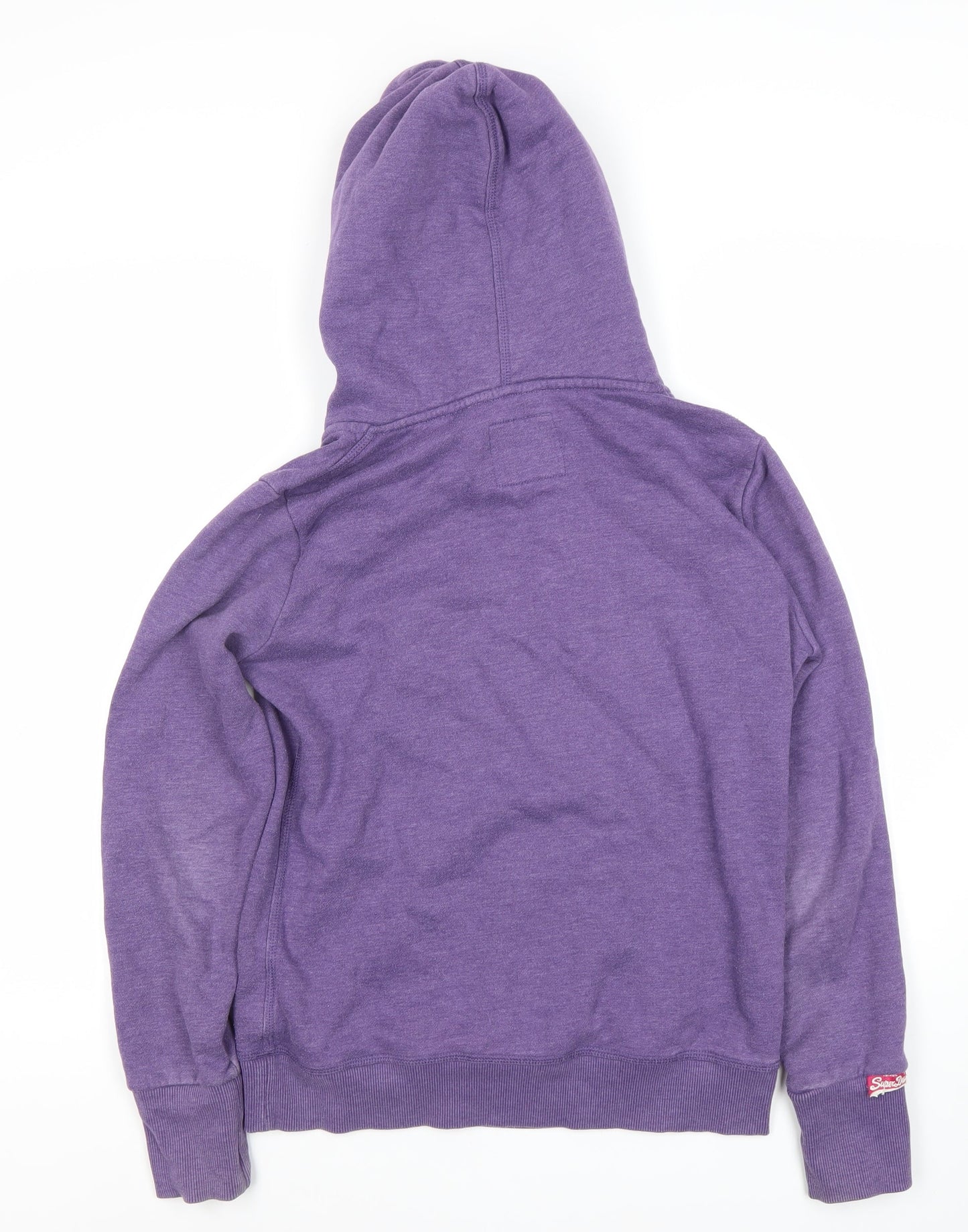 Superdry Women's Purple Pullover Hoodie, Size M