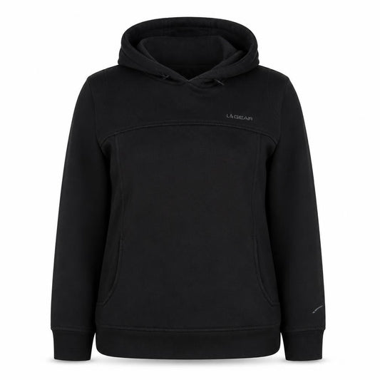 Womens UK Size 10 LA Gear Black Pullover Hoodie