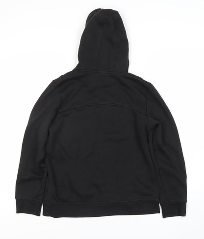Womens UK Size 10 LA Gear Black Pullover Hoodie