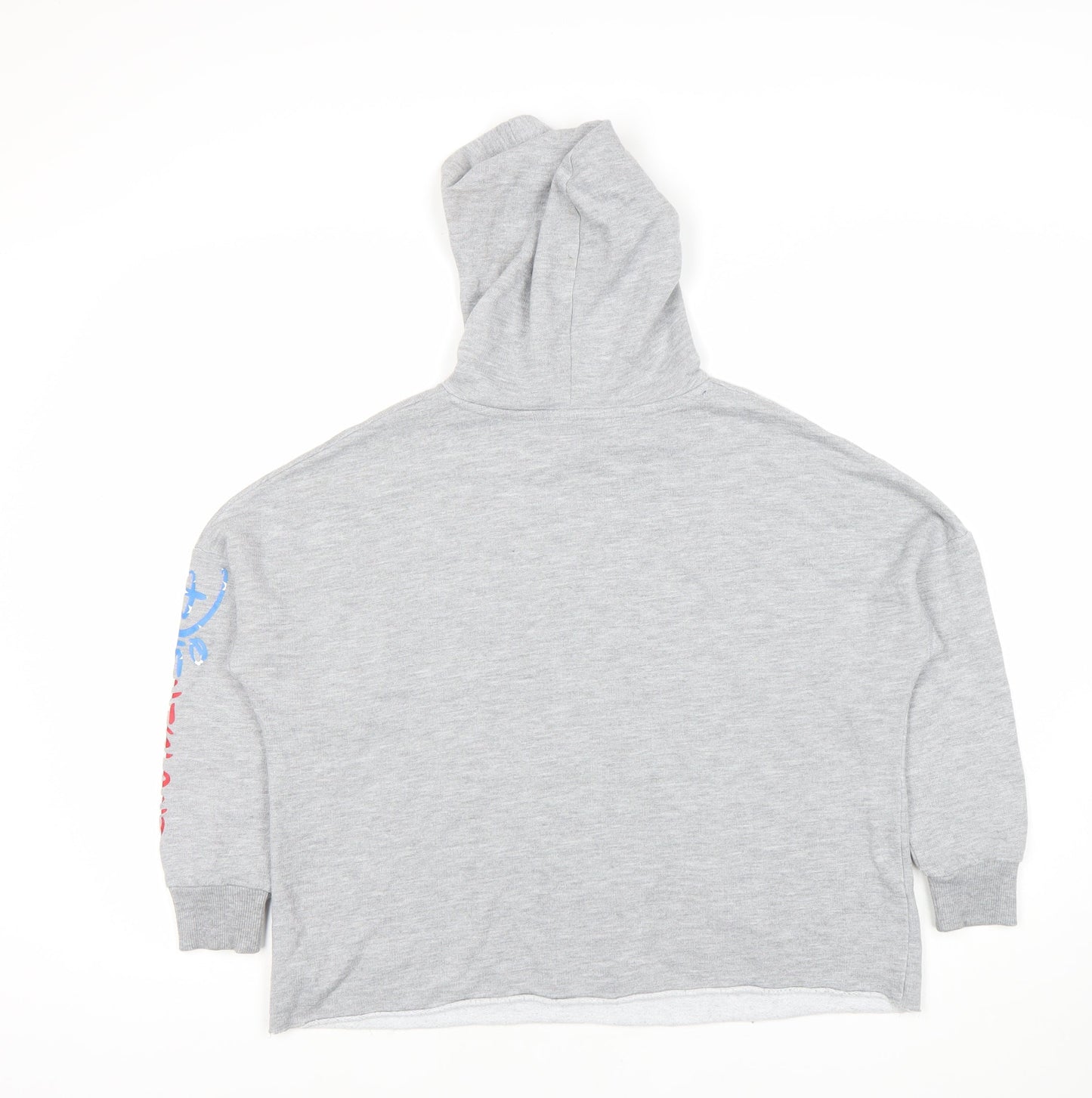 Teens UK Size 10 Disneyland Paris Grey Hoodie Hoodie