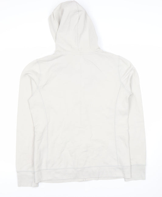 Gap Women's Beige Full Zip Hoodie - Size M