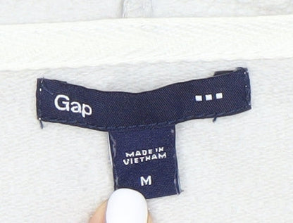 Gap Women's Beige Full Zip Hoodie - Size M