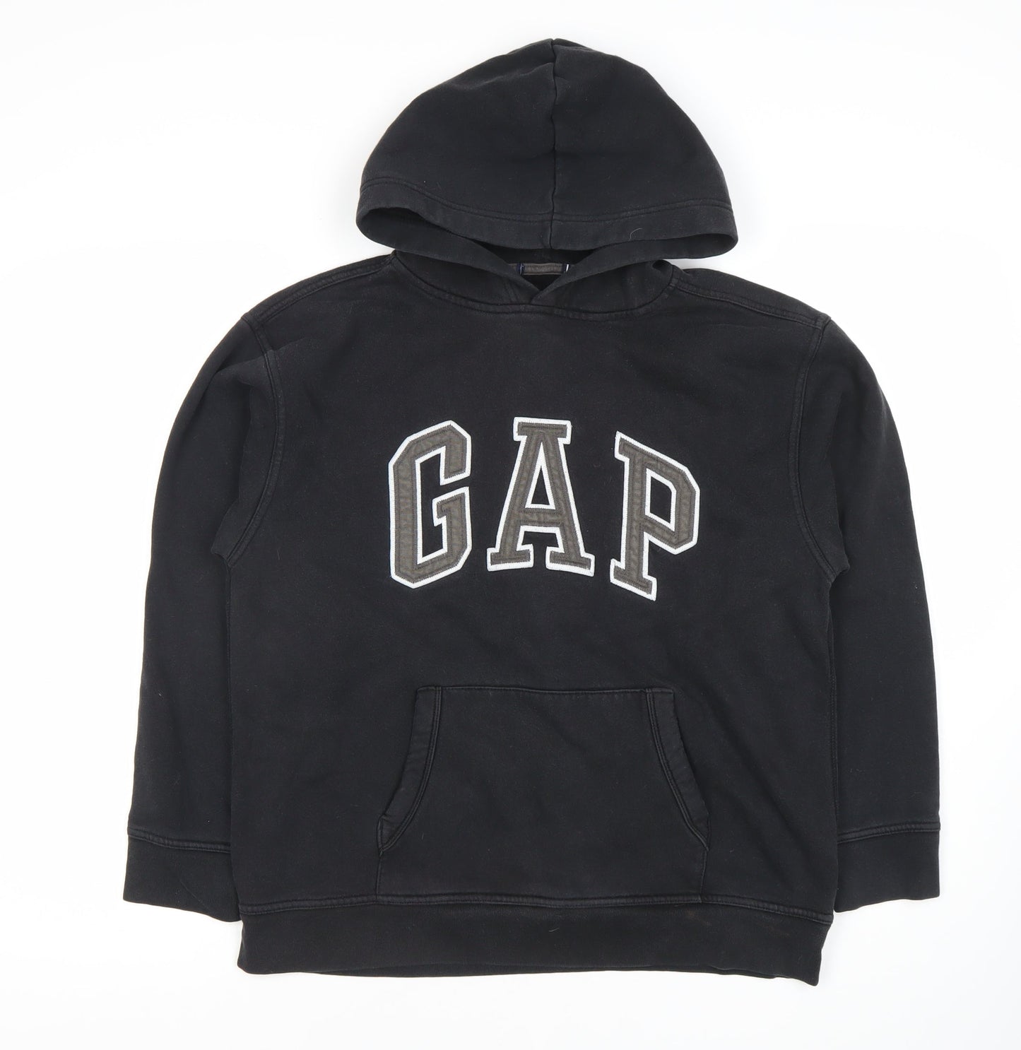 Gap Unisex Black Pullover Hoodie Size 2XL