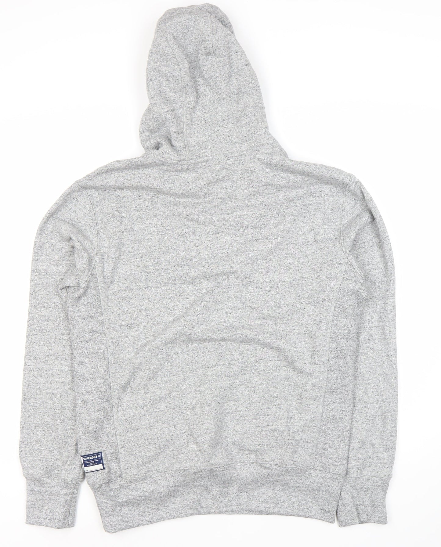 Superdry Men's Grey Hoodie S Logo Pullover