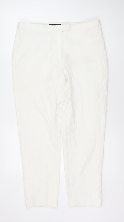 Jaeger Women's White Trousers Size 12