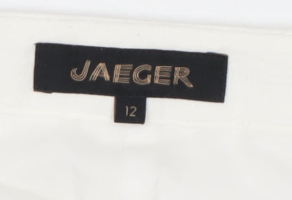 Jaeger Women's White Trousers Size 12
