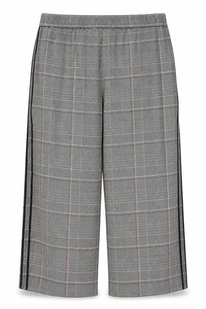 Womens UK Size UK 14 Marks and Spencer Regular Fit Cropped Grey Trousers