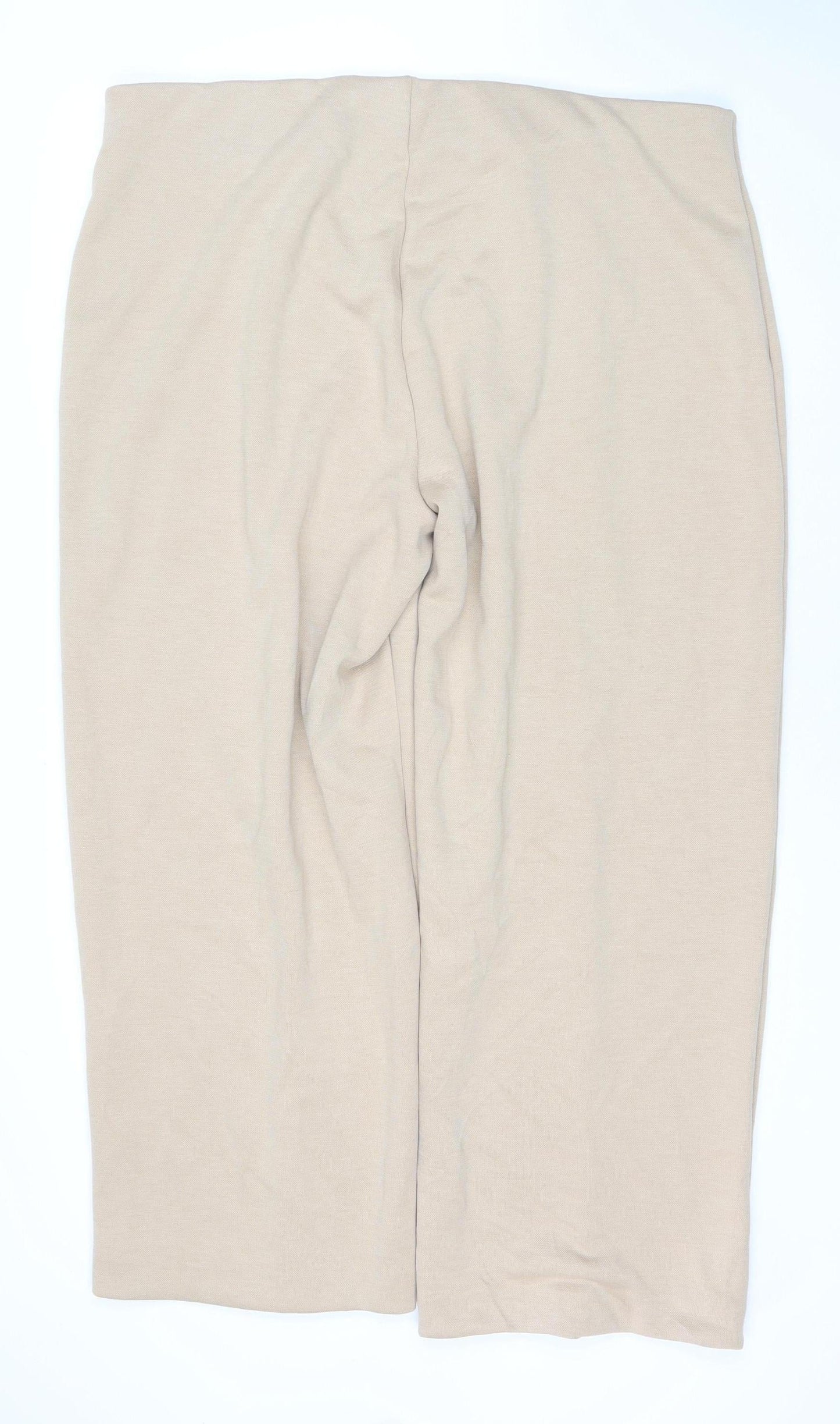 Womens UK Size 24 Marks and Spencer Regular Fit  Beige Trousers