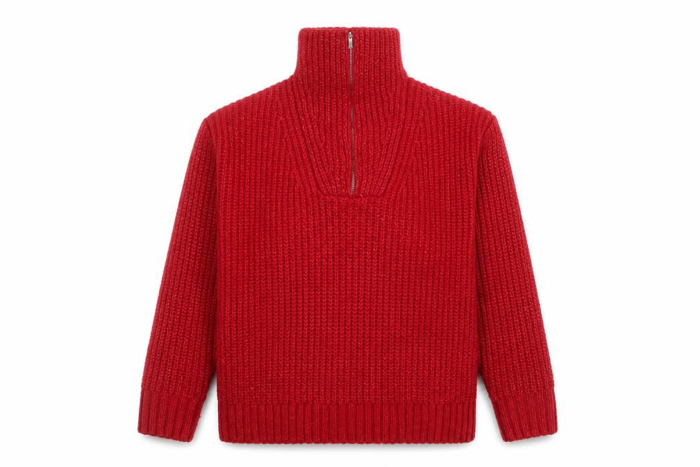 Womens UK Size 14 M&Co Red Pullover Jumper