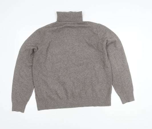 Womens UK Size M Marks and Spencer Grey Pullover Jumper
