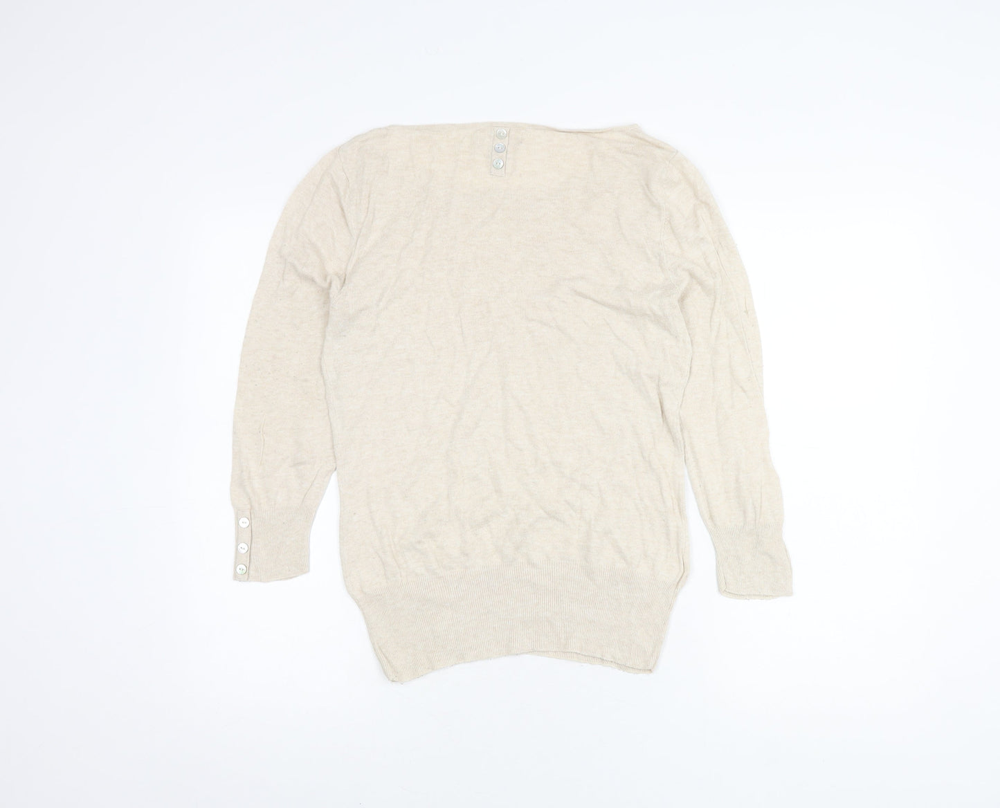 Next Women's Beige Pullover Jumper Size 12