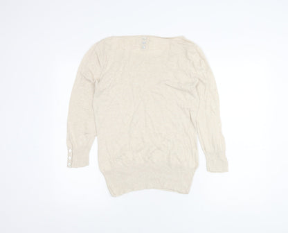Next Women's Beige Pullover Jumper Size 12