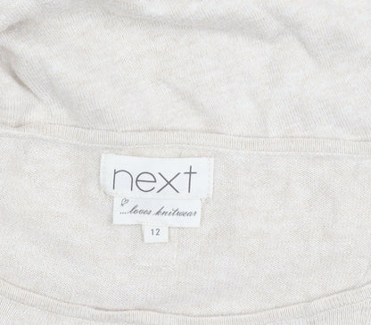 Next Women's Beige Pullover Jumper Size 12