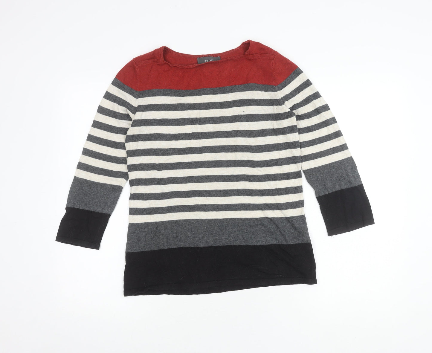 Womens UK Size 10 NEXT Multicoloured Basic T-Shirt
