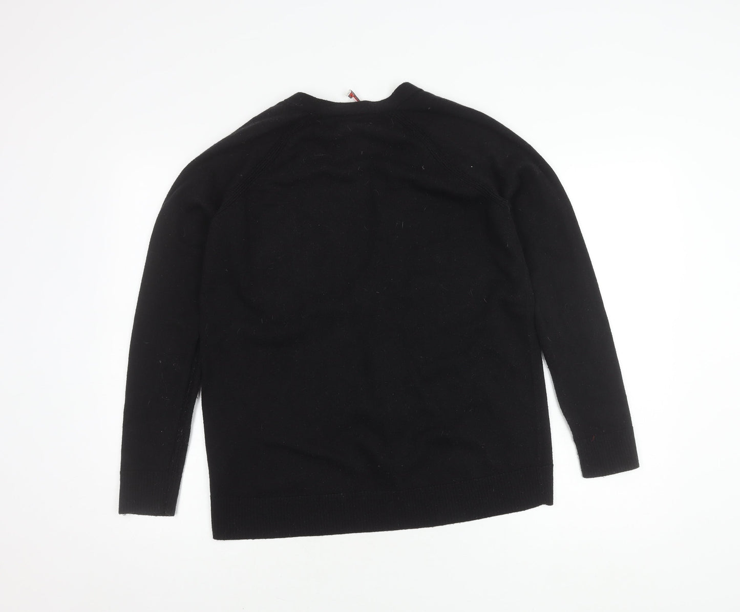 Gap Women's Black V-Neck Cardigan M