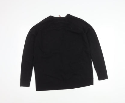 Gap Women's Black V-Neck Cardigan M