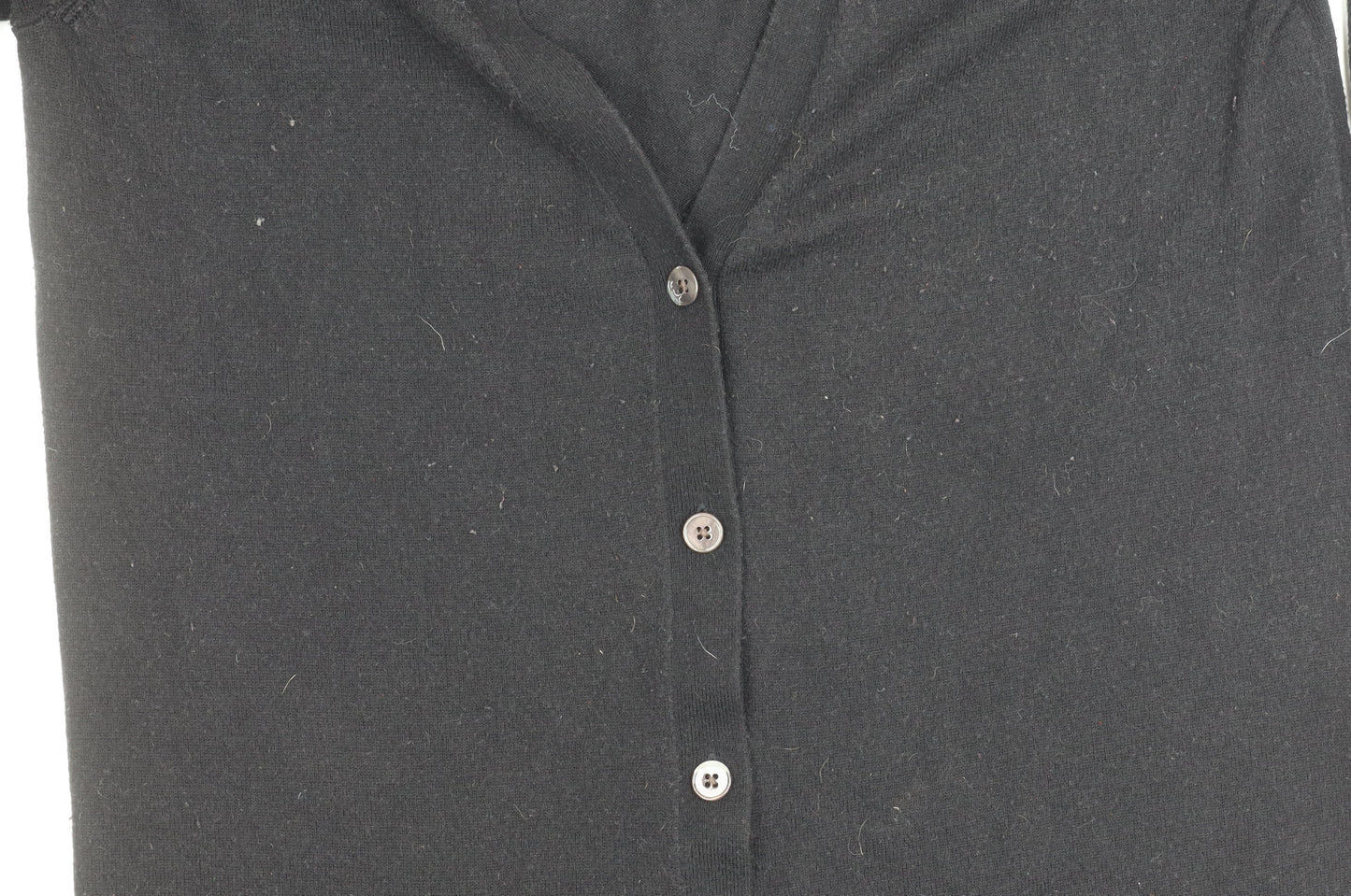 Gap Women's Black V-Neck Cardigan M