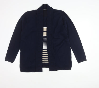 Classic Women's Blue Cardigan Size 12
