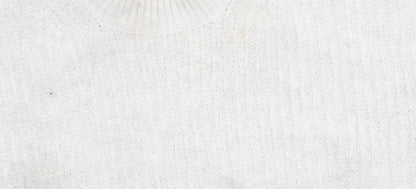 Womens UK Size M Marks and Spencer Ivory Pullover Jumper