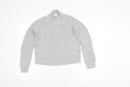 Womens UK Size S VILA Grey Pullover Jumper