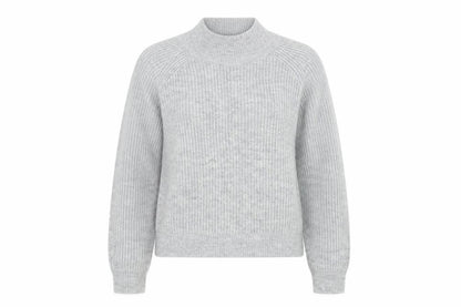Womens UK Size S VILA Grey Pullover Jumper