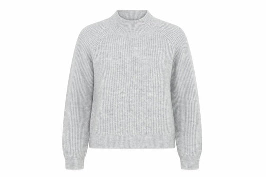 Womens UK Size S VILA Grey Pullover Jumper
