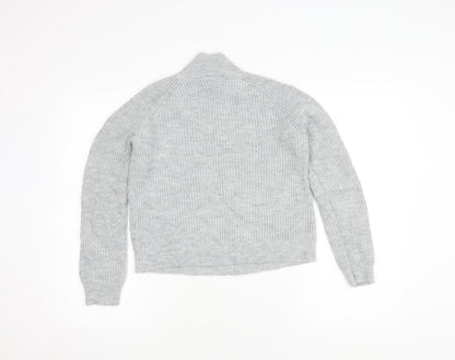 Womens UK Size S VILA Grey Pullover Jumper
