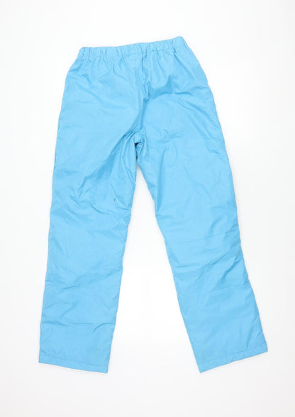 Innik Unisex Blue Trousers S, Elastic Waist, Drawstring