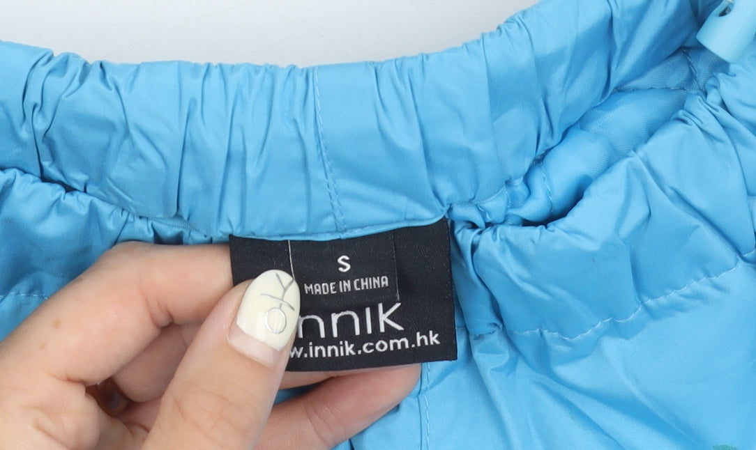 Innik Unisex Blue Trousers S, Elastic Waist, Drawstring