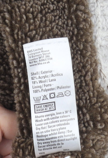 Atlantic Bay Men's Brown 2XL Full Zip Jacket