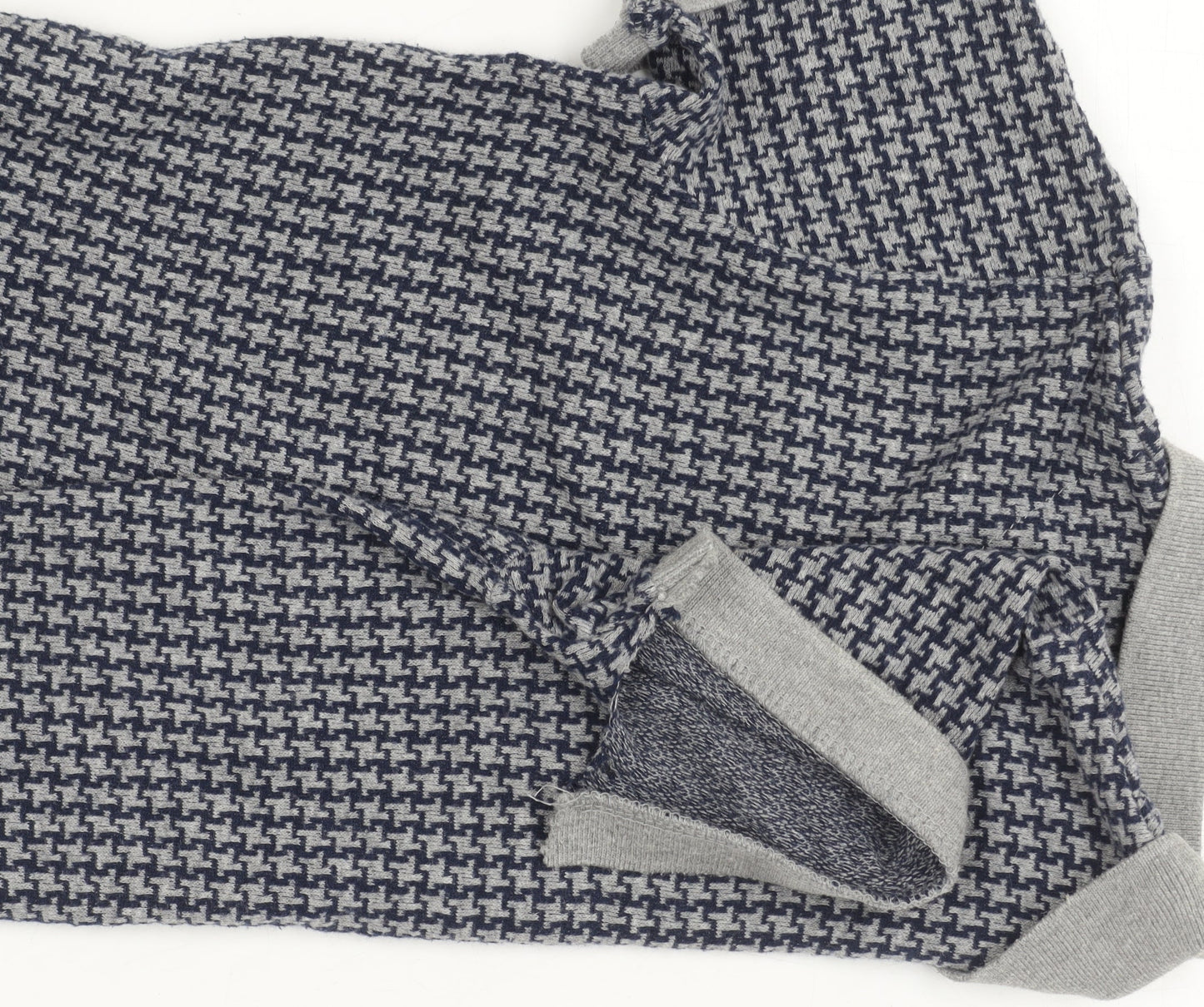 Lyle & Scott Boys Grey Houndstooth Polo Shirt 8-9 Years