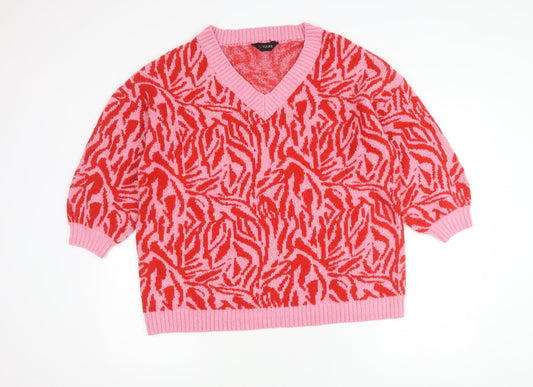 Womens UK Size 22 Yours Multicoloured Pullover