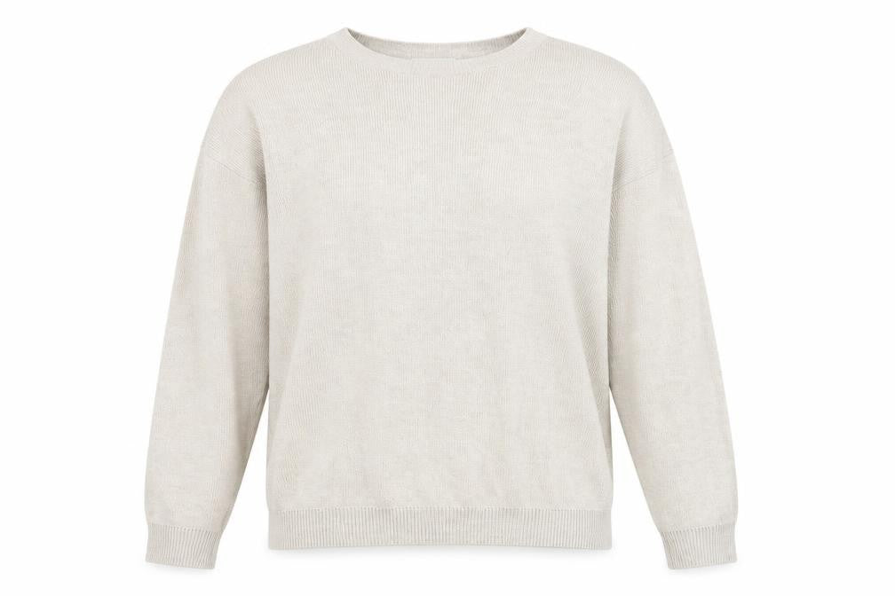 Womens UK Size 14 BHS Beige Pullover Jumper