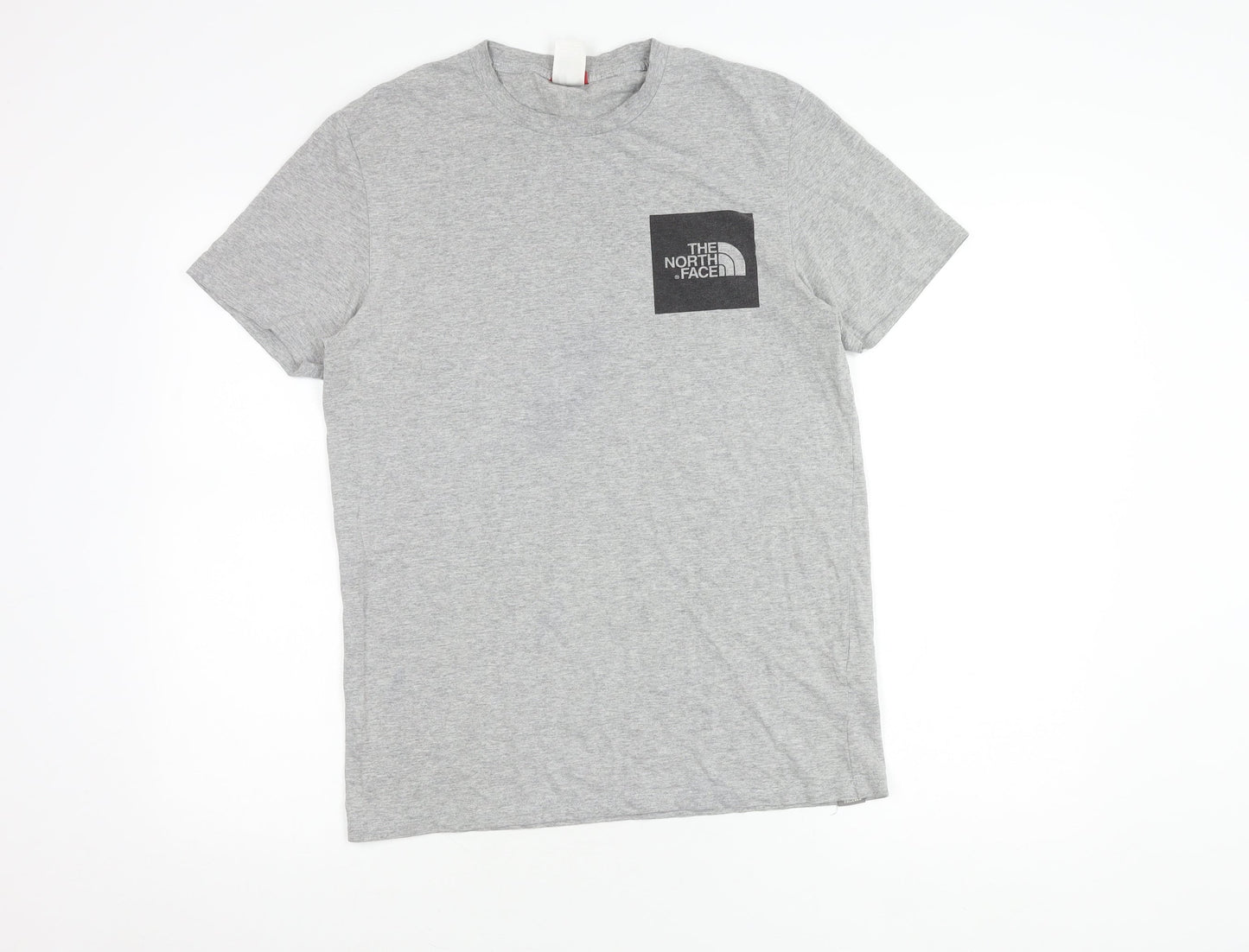 The North Face Men's Grey T-Shirt, Small, Cotton Blend