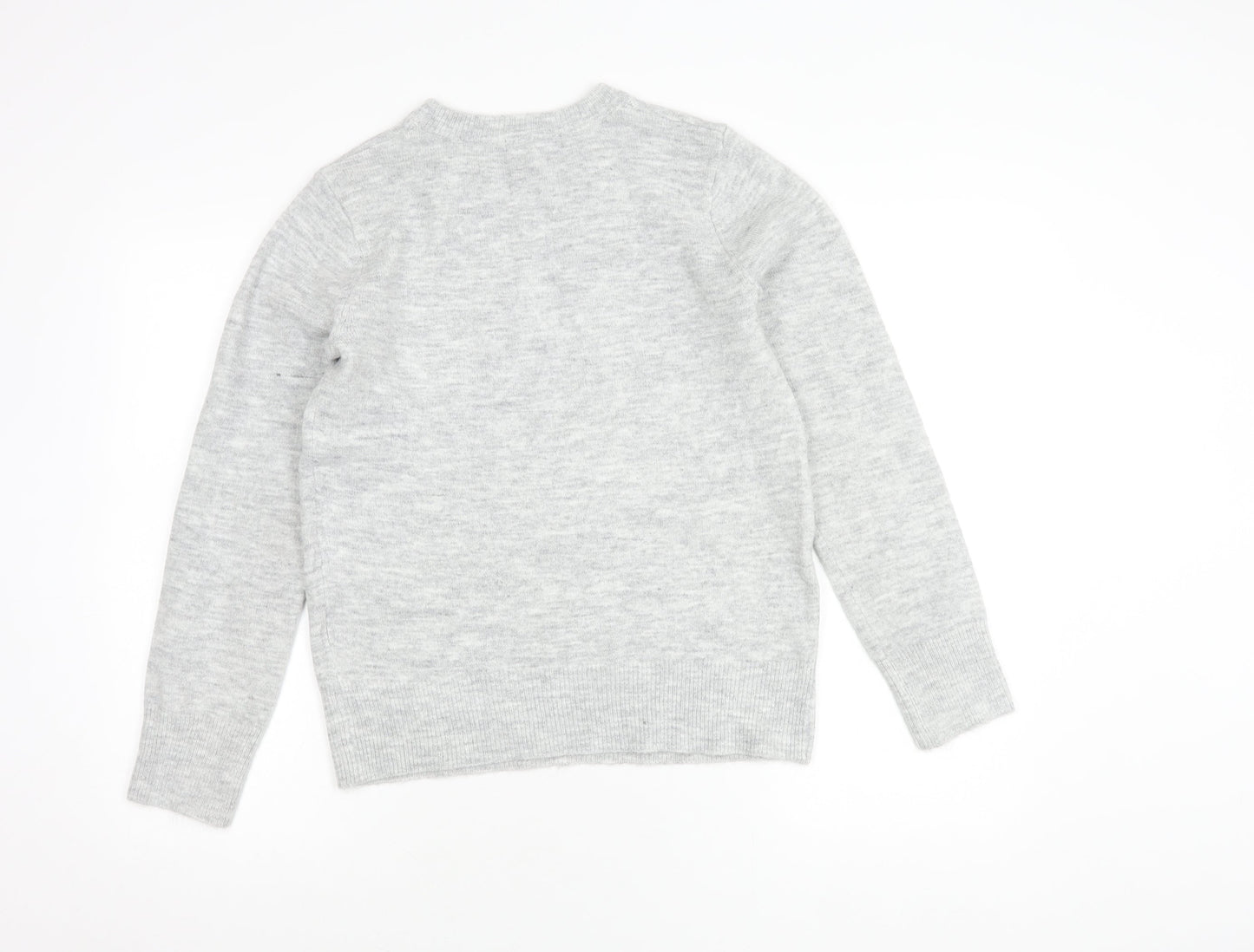 Womens UK Size 10 Bonmarché Grey Pullover Jumper
