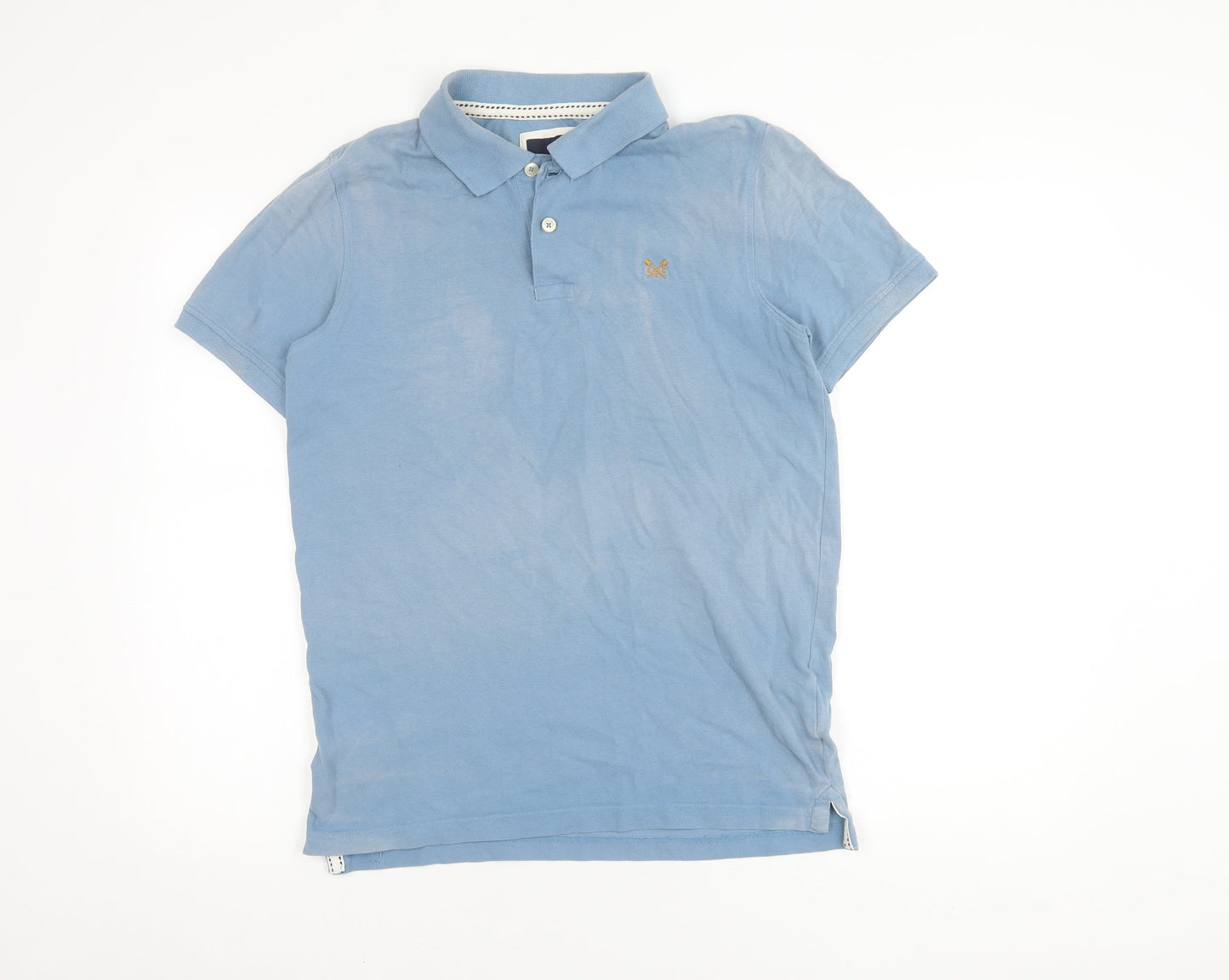 Crew Clothing Men's Blue Polo Shirt M - Stylish & Comfy