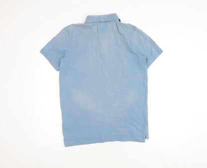 Crew Clothing Men's Blue Polo Shirt M - Stylish & Comfy