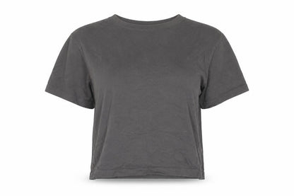 Womens UK Size XS H&M Grey Basic T-Shirt