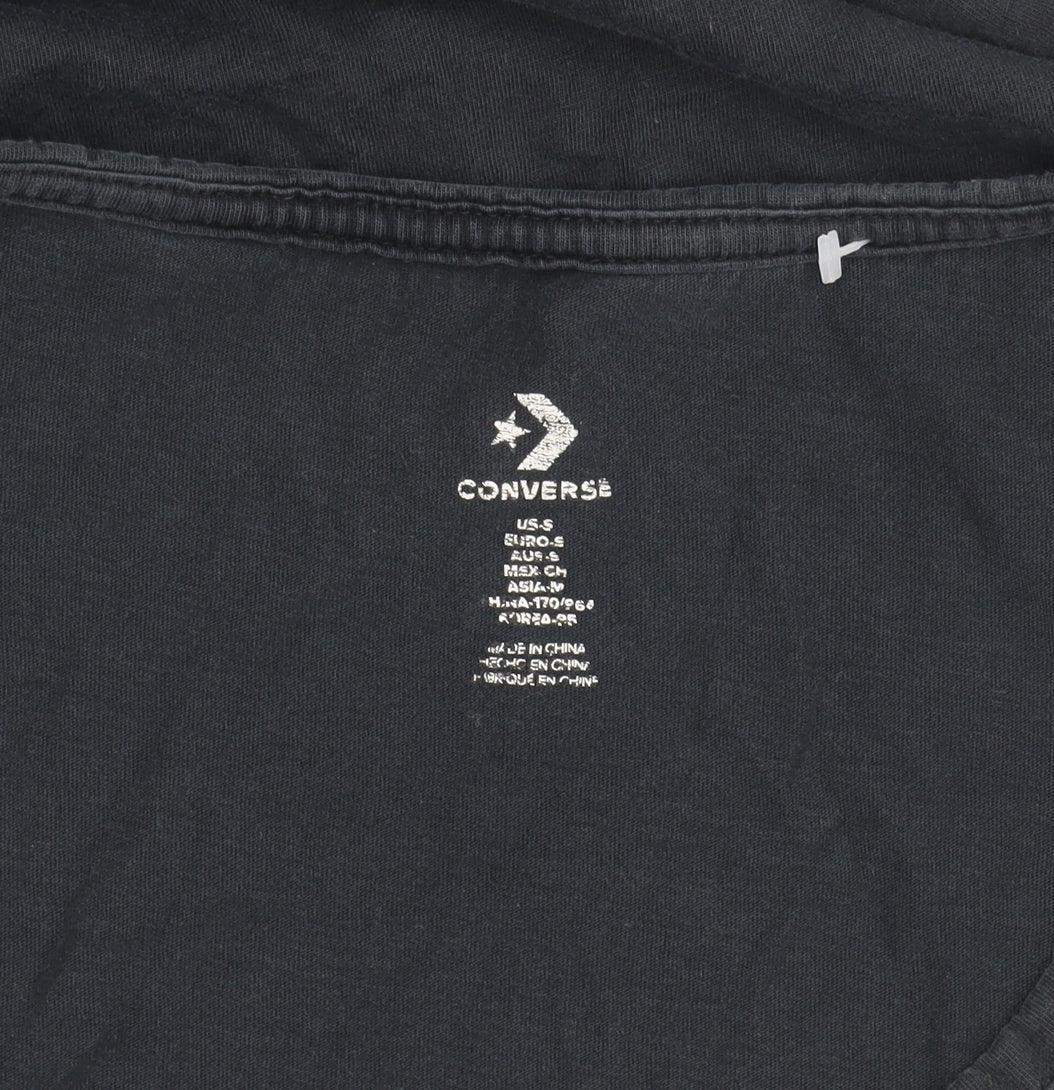 Mens UK Size S Converse Black  T-Shirt