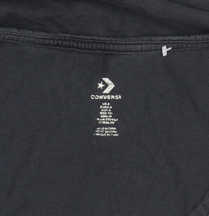 Mens UK Size S Converse Black  T-Shirt