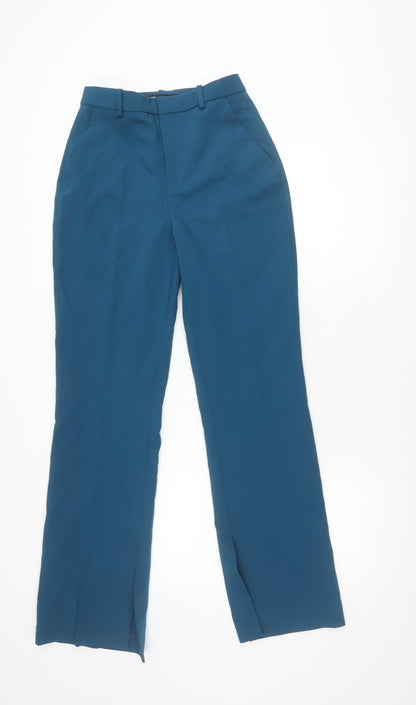 Womens UK Size XS Zara   Blue Trousers