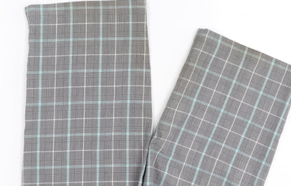 Stromberg Men's Grey Check Trousers 36L Business Style