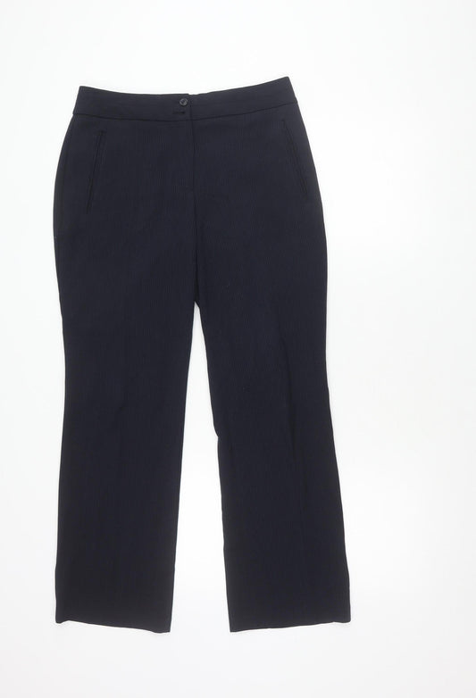 Womens UK Size 10 Marks and Spencer   Black Trousers