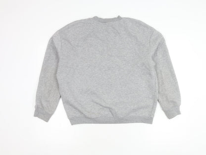 Pimkie Women's Grey Graphic Pullover Sweatshirt Size 12