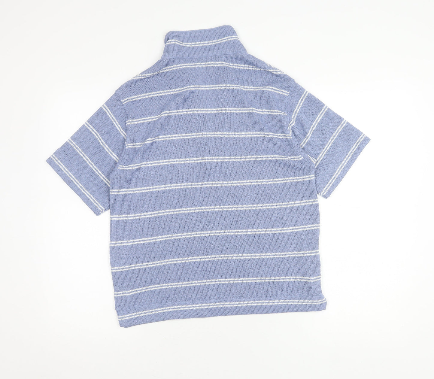 Womens UK Size 10 Marks and Spencer Blue  Polo