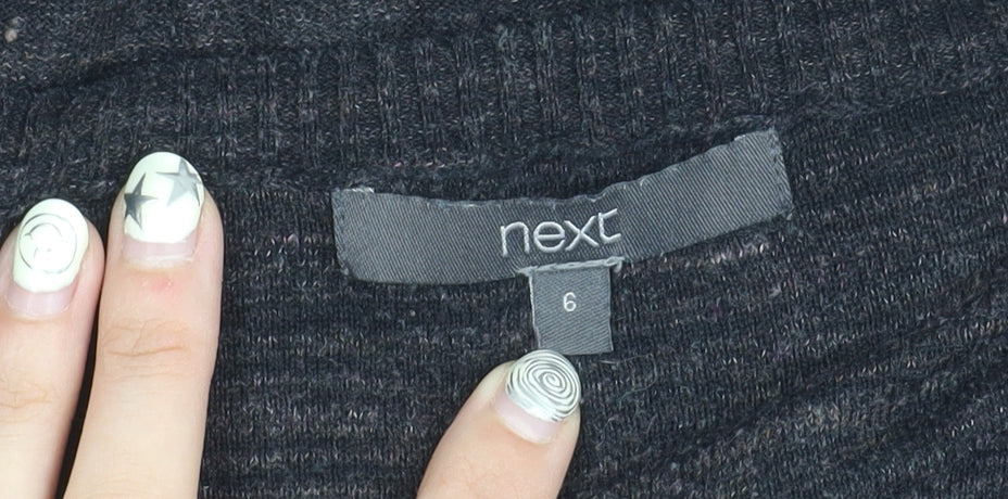 Womens UK Size 6 NEXT Black Pullover Jumper